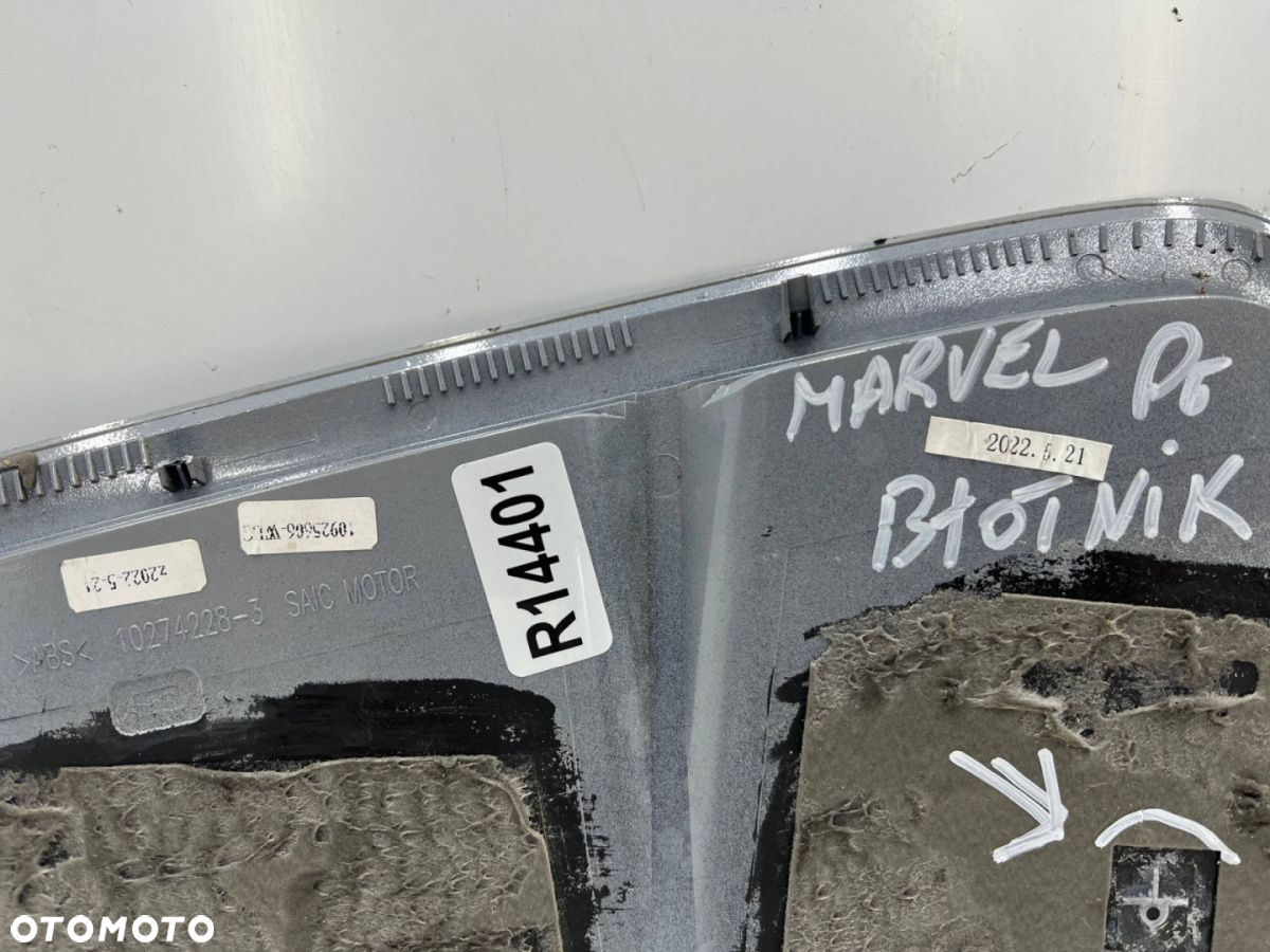 Listwa MG Marvel R Rising Marvel R 21r.- prawa nakładka błotnika przedniego prawy przód 10274228 - 6