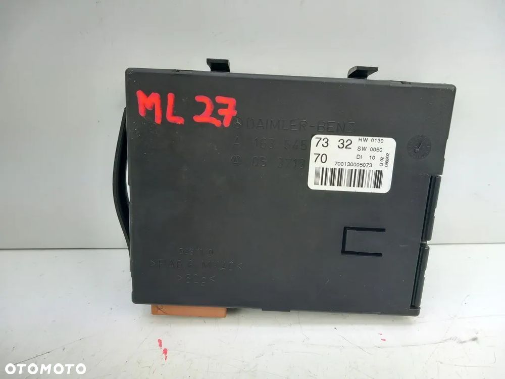 sterownik moduł komfortu bsi mercedes ml w163 a1635452832 a1635457332 - 1