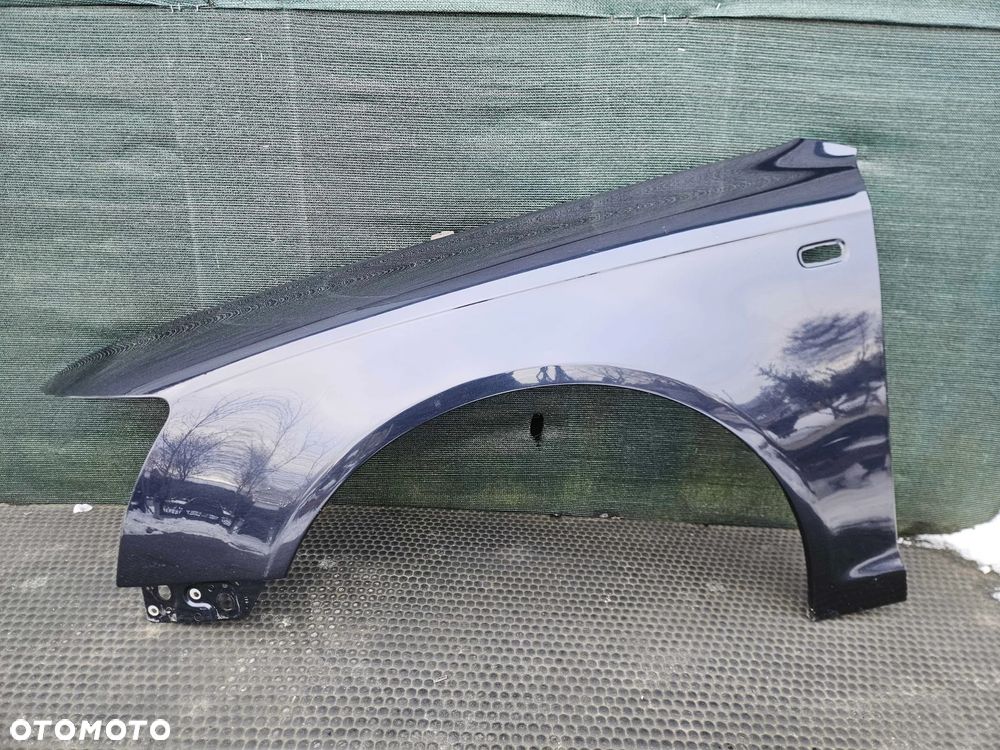 Błotnik Błotniki Lewy Prawy Przod Przedni Granatowy Nadkole LZ5D Audi A6 C6 Przed Lift - 2