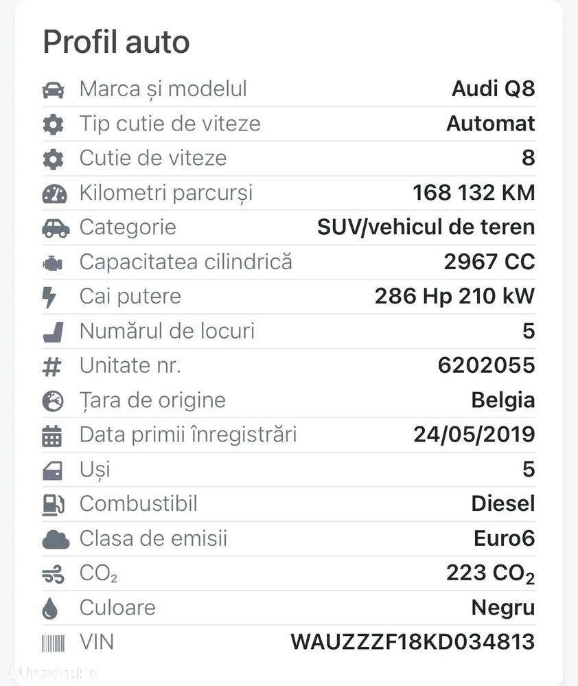 Audi Q8 50 TDI quattro Tiptronic - 15