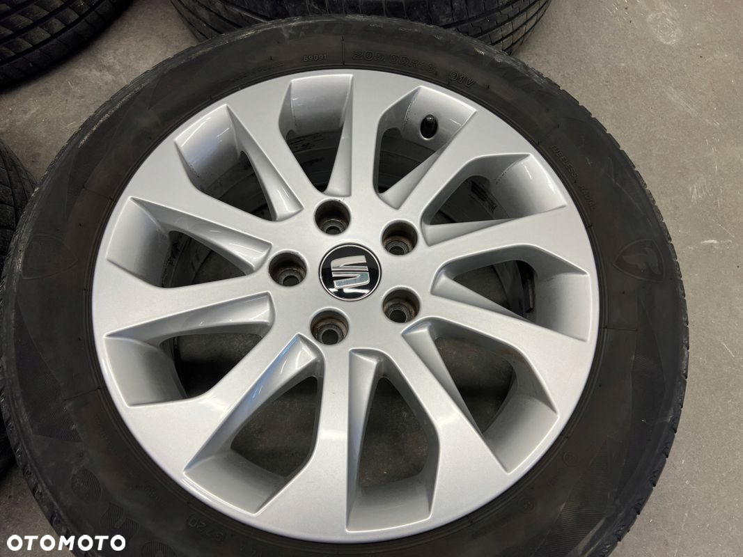 Seat Leon III 3 koła felgi 205/55/16R 5F0601025A 6.5Jx16 ET 46 - 6