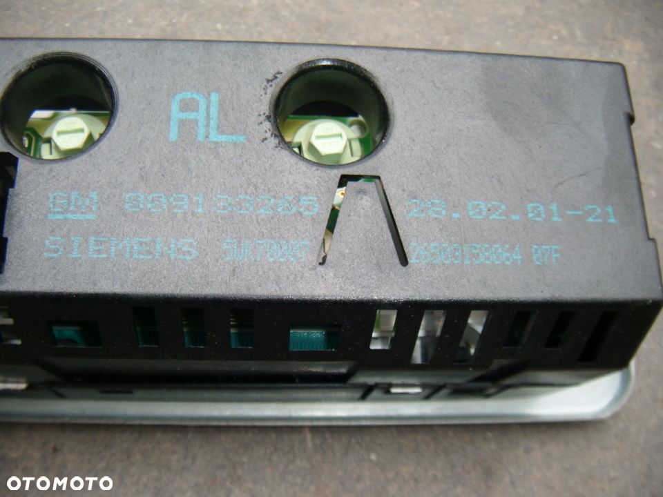 opel agila a 01r wyświetlacz - 2