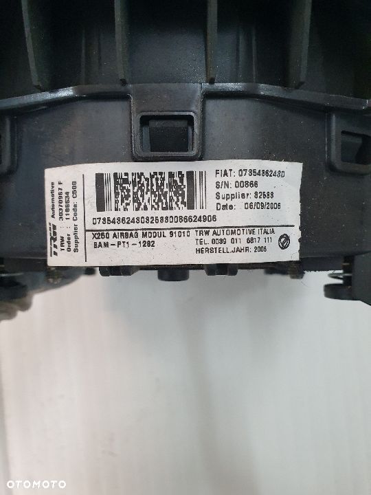 PODUSZKA AIRBAG DUCATO JUMPER BOXER  06+ - 5