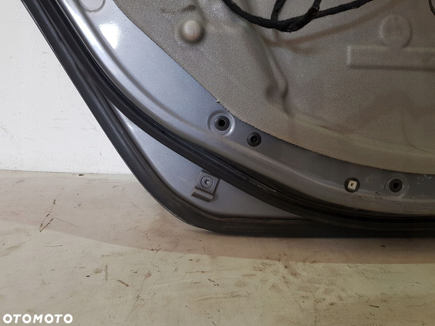 DRZWI LEWE LEWY TYŁ BMW E61 LCI EUR SPACEGRAU METALLIC A52/7 - 9