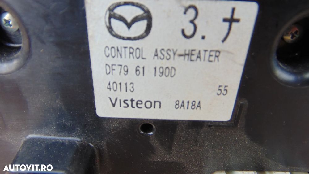 Panou comanda AC clima Mazda 2 an 2007-2014 cod DF7961190D - 5