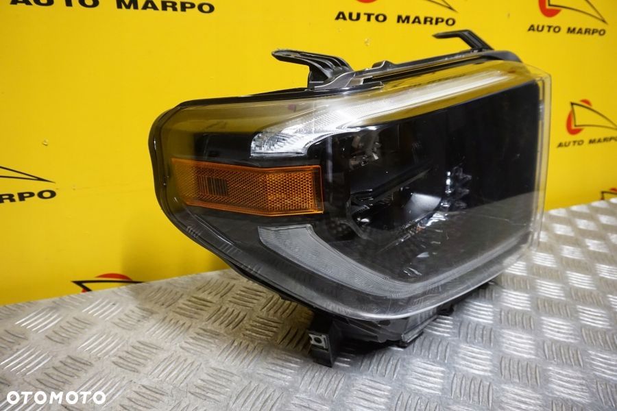 TOYOTA TUNDRA 2018- REFLEKTOR LAMPA LED CZARNA PRAWA USA - 3