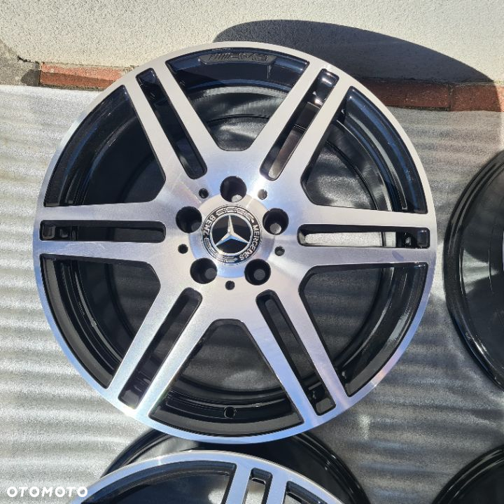 FELGA FELGI KOMPLET 18 AMG MERCEDES E W212 CLS W218 C W204 VITO W447 W639 2124012402 ORYG JAK NOWE - 5