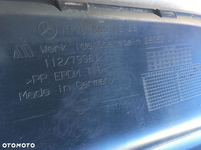 MERCEDES A KL W176 SPOILER ZDERZAK TYŁ A1768850325 - 7