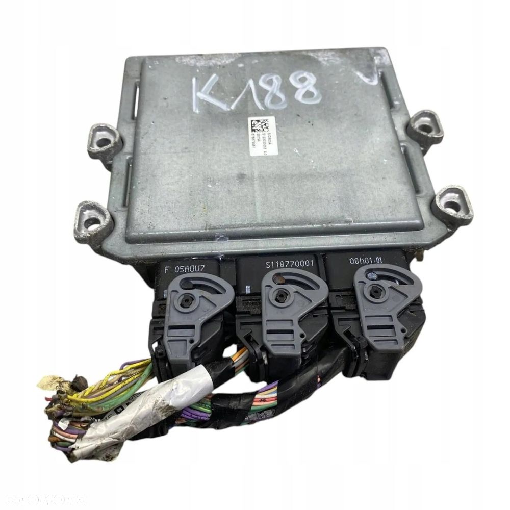 STEROWNIK KOMPUTER PEUGEOT 308 407 CITROEN C4 2.0 HDI 9664287480 ECU - 1