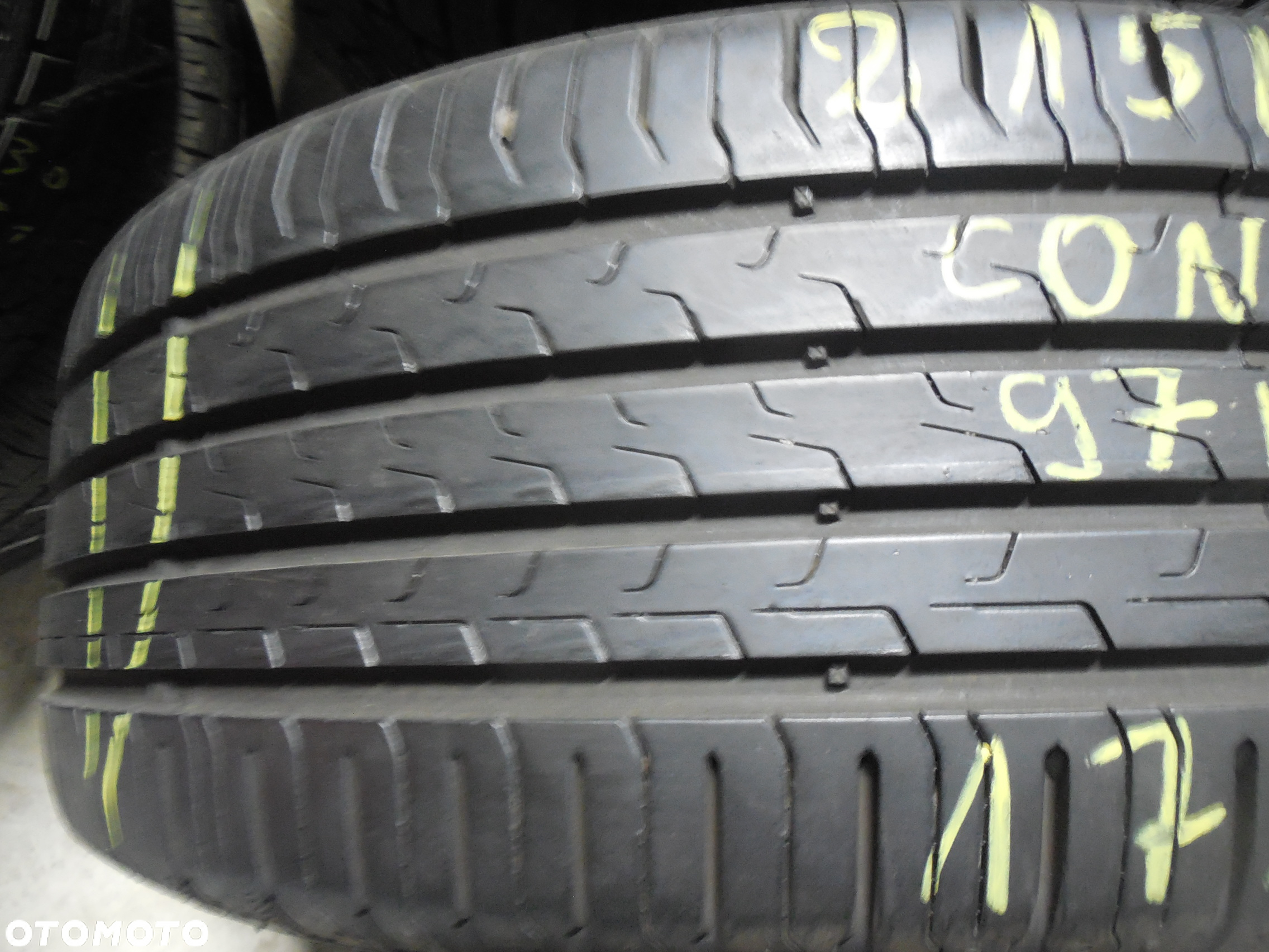 OPONA POJEDYNKA  215/55r16 CONTINENTAL ECO CONTACT 6 XL DOT 1719 7.7MM - 2