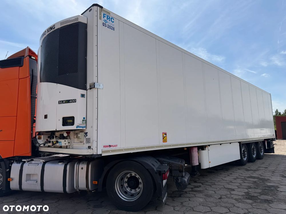 Schmitz Cargobull THERMO KING SLXe400 / DOPPELSTOCK / 7 CM GRUBA ŚCIANA / KOSZ PALETOWY / DRUKARKA / STANDARD WYSOKOŚĆ 2.65 M / PRODUKCJA 2014 ROK !! - 1