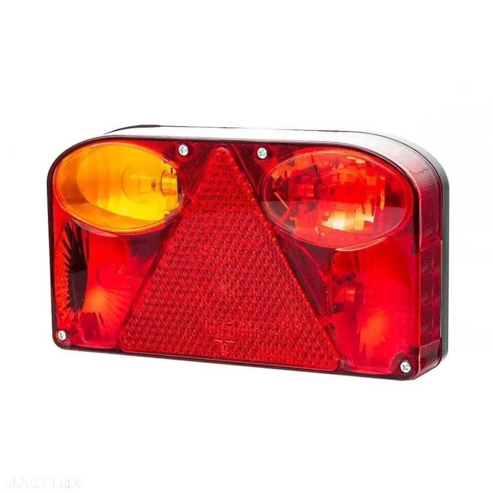 Lampa spate 238x138, 5 functii cu triunghi si ceata/mers inapoi, FT-088 Fristom, FT 088 - 1