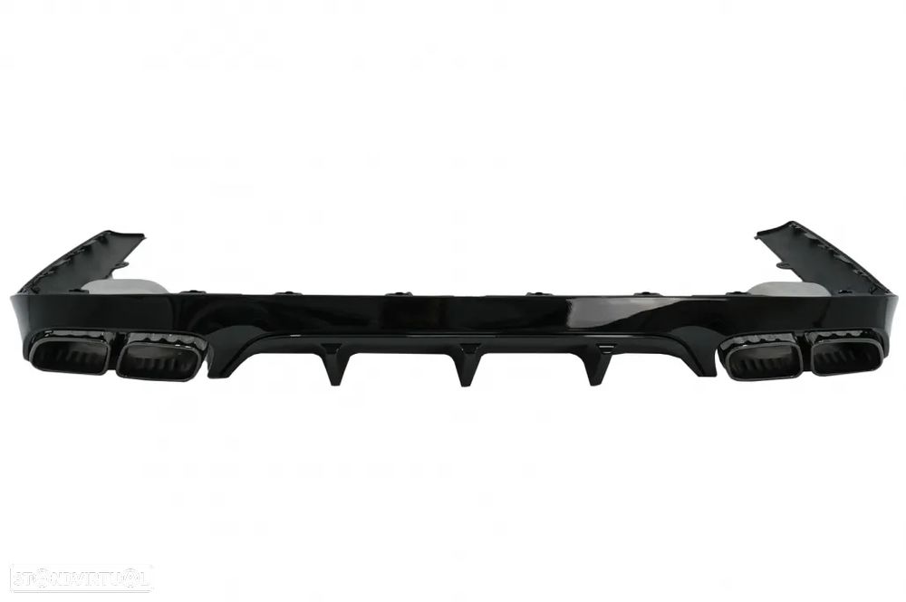 Difusor com Ponteiras Mercedes E C238 A238 (2016 a 2019) Look E63 - 2