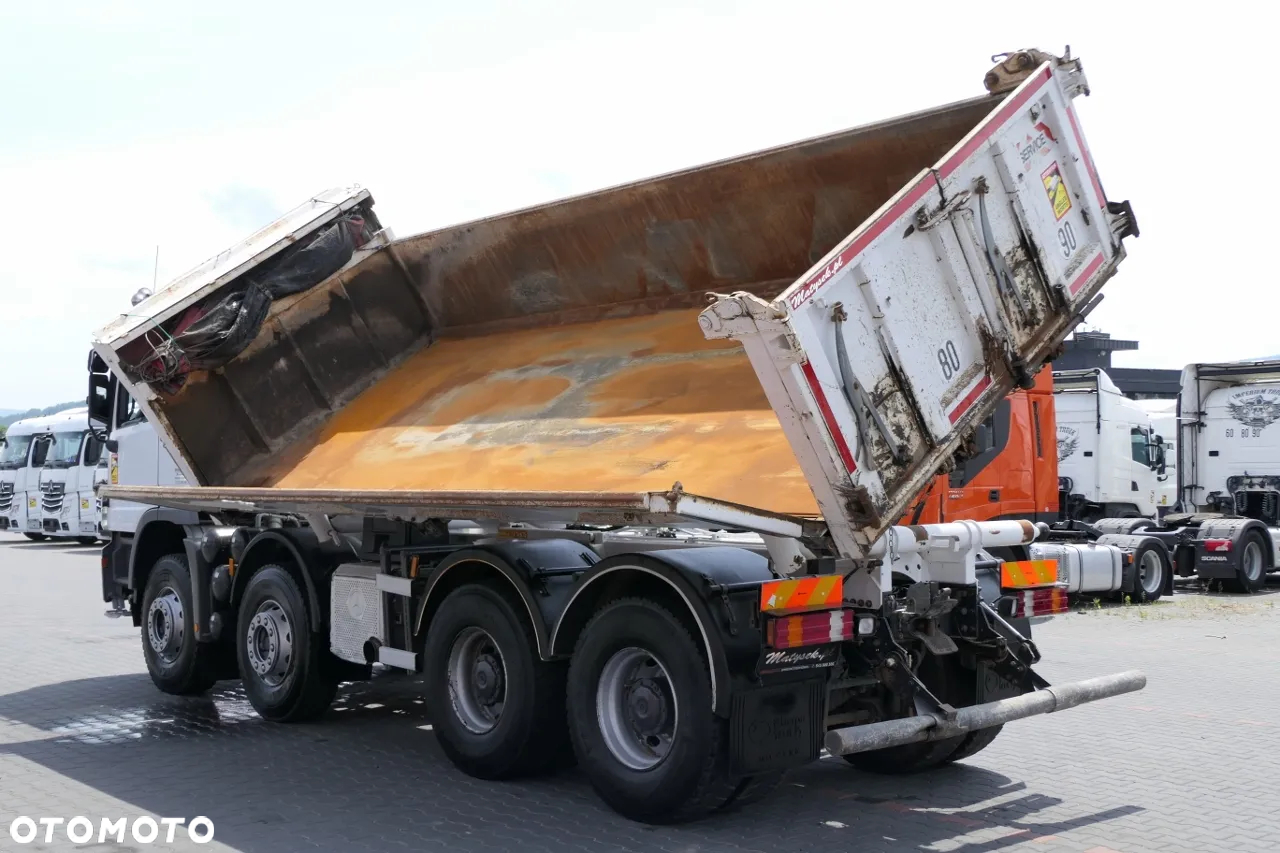 Mercedes-Benz ACTROS 32 440 / 8x4 / WYWROTKA + HYDROBURTA / EPS + SPRZĘGŁO / ŁADOWNOŚĆ : 18 TON - 6