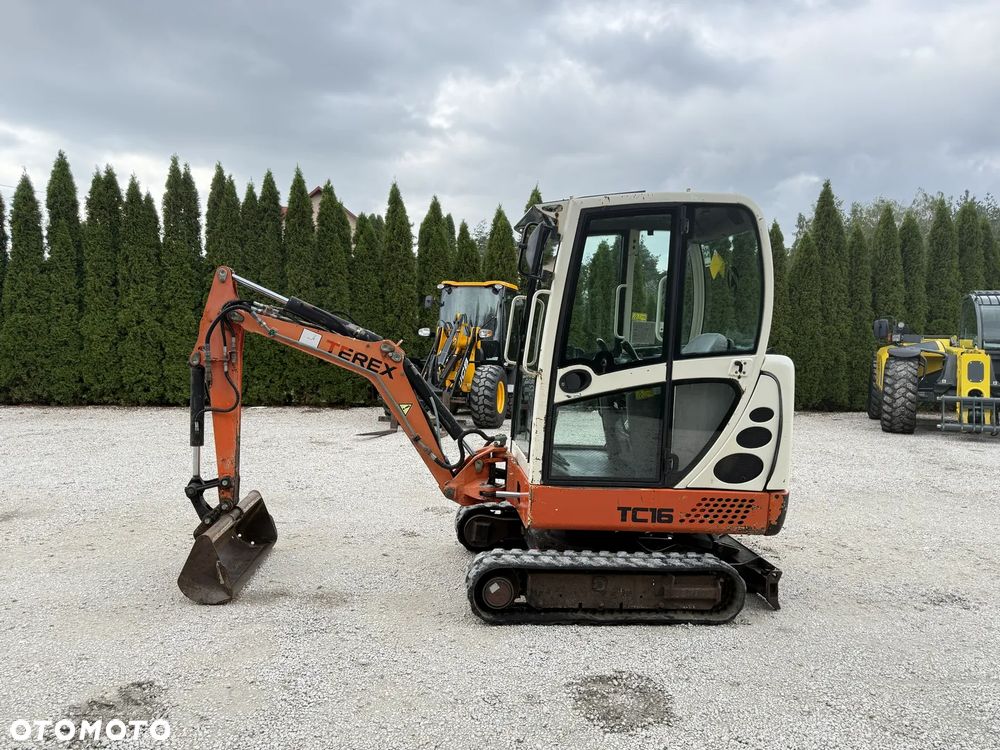 TEREX TC 16 MINIKOPARKA / ORYGINAŁ / Z NIEMIEC / SZYBKOZŁĄCZE / koparka schaeff jcb kubota hitachi yanmar bobcat zx 19 e17 KX018 PC 18 SV 18 20 czesci hydraulika - 34