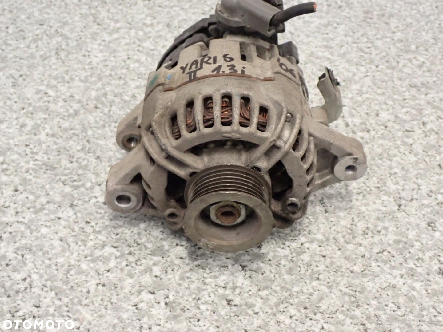 TOYOTA YARIS II 1.3 BENZ 06-09 ALTERNATOR PRZEDLIFT - 2