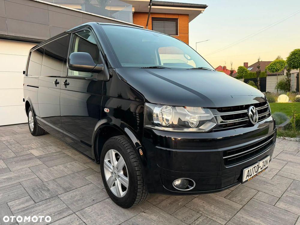 Volkswagen TRANSPORTER T5 L2H1 LIFT Długi Klima Elektryka Navi Tempomat Furgon 3os. 2xPdc Hak - 31