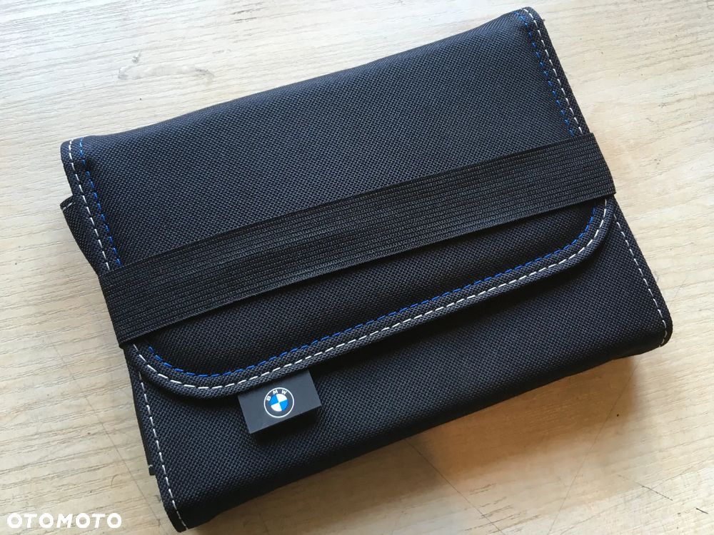 JAK NOWE ETUI POKROWIEC NA DOKUMENTY BMW + KSIĄŻKA BMW F40 G20 G30 G01 G02 G05 G08 5A389F6 - 1