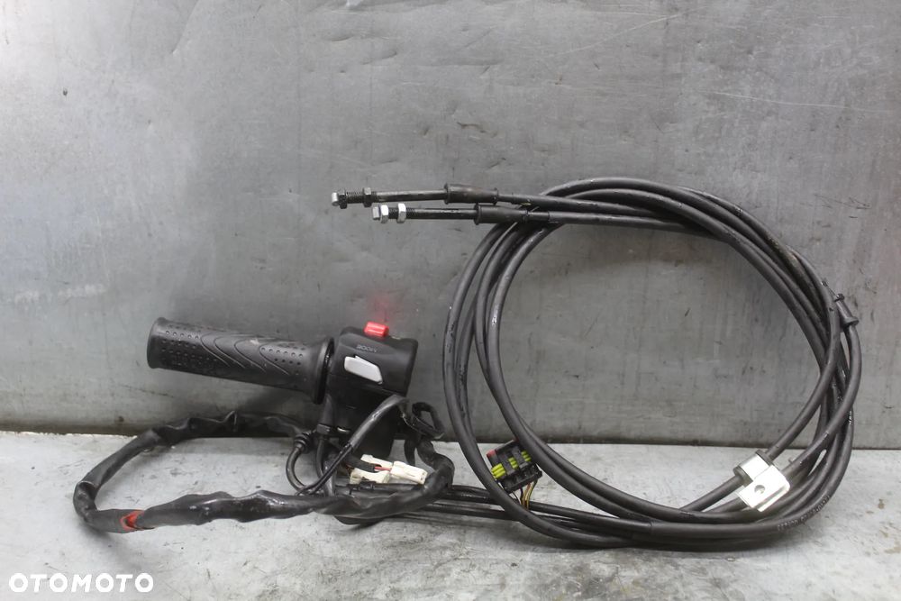 Piaggio X10 125 rolgaz manetka linki gazu przełączniki zapłonu - 2