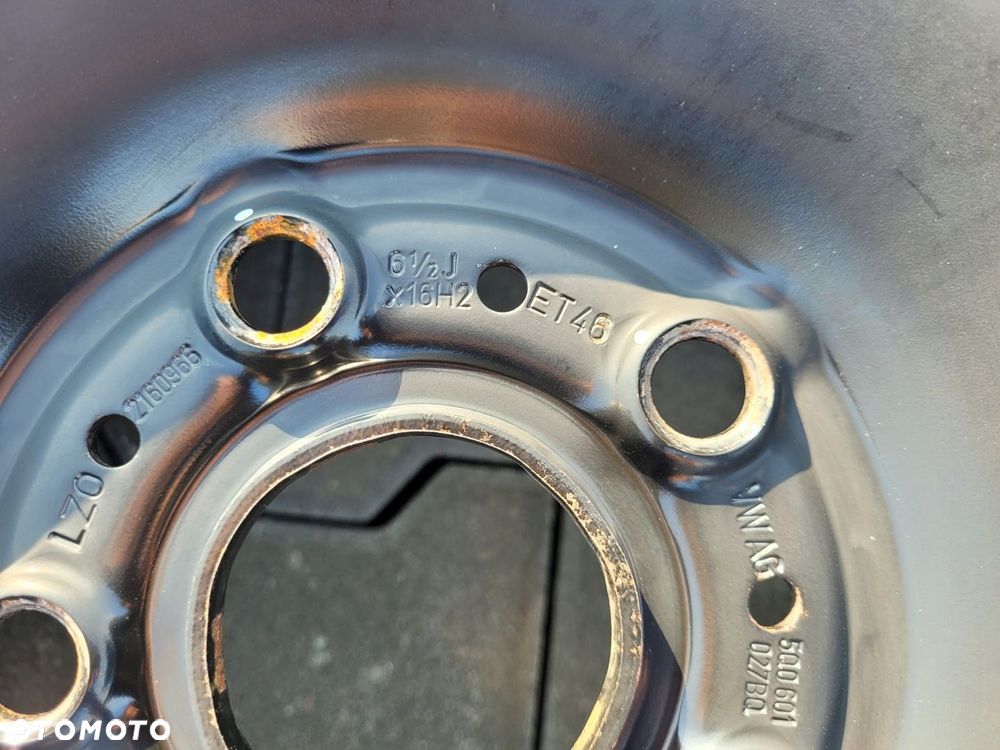 FELGI STALOWE VW PASSAT SEAT EXEO 7x16 ET45 5x112 SKODA OCTAVIA 5Q0601027BQ - 8