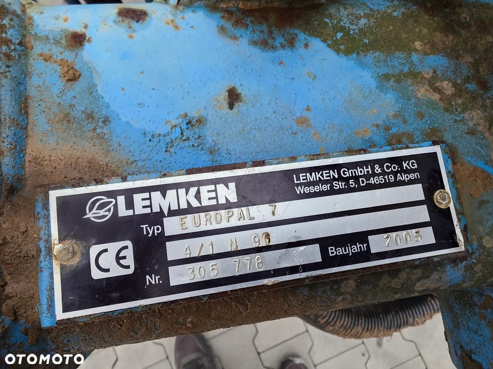 Lemken europal 7 - 5