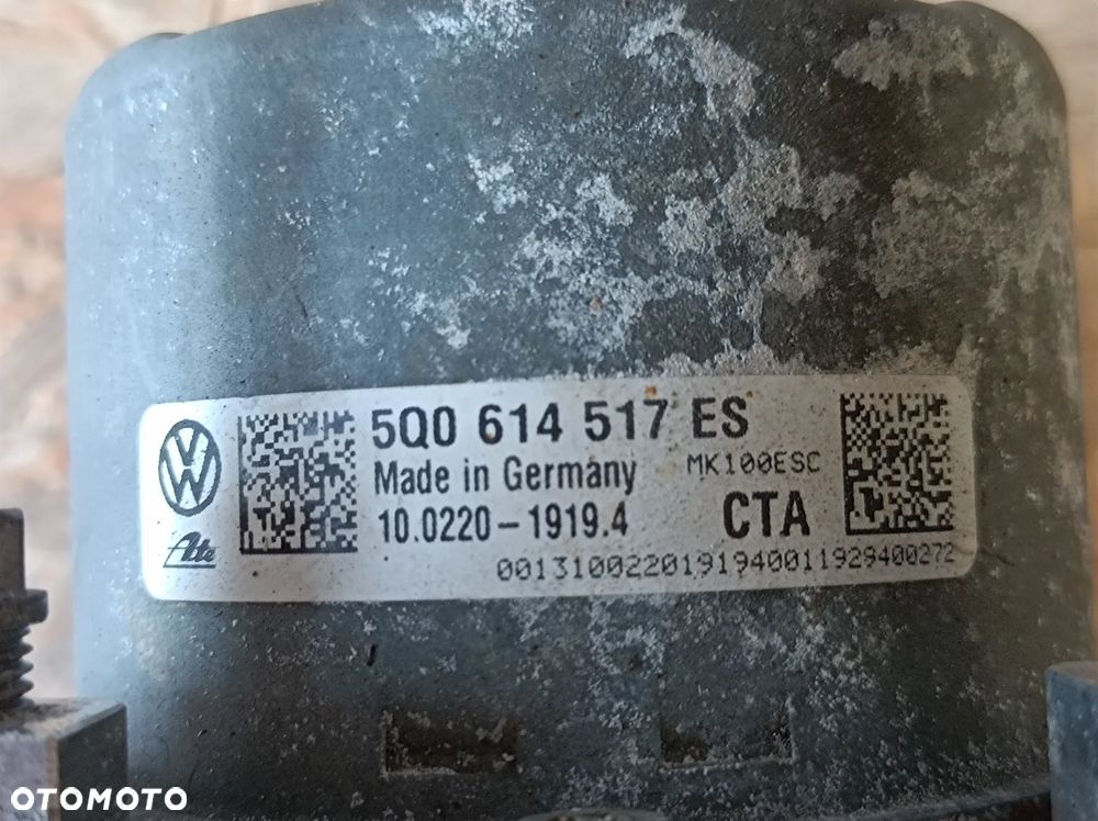 STEROWNIK POMPA ABS VW GOLF VII SKODA OCTAVIA III 2.0 TDI DSG 2019r. 5Q0614517ES - 8