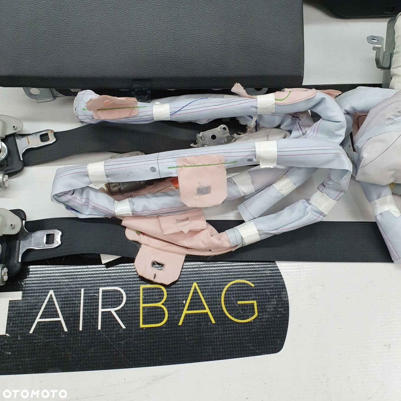 TOYOTA COROLLA E16 DESKA ROZDZIELCZA KONSOLA KOKPIT PULPIT PODUSZKI AIRBAG AIR BAG PASY KURTYNY KIT SET - 10