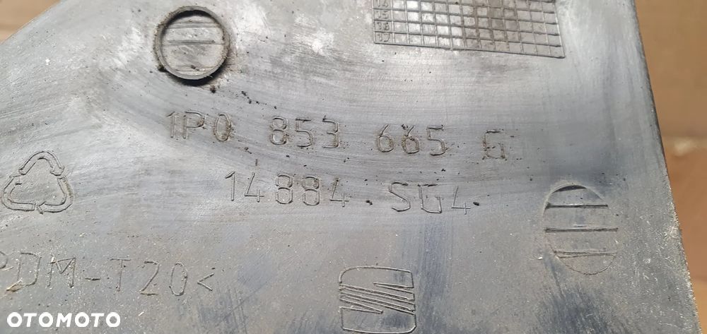 Kratka zderzaka lewy przód przednia lewa Seat Leon II 1P0853665G - 6