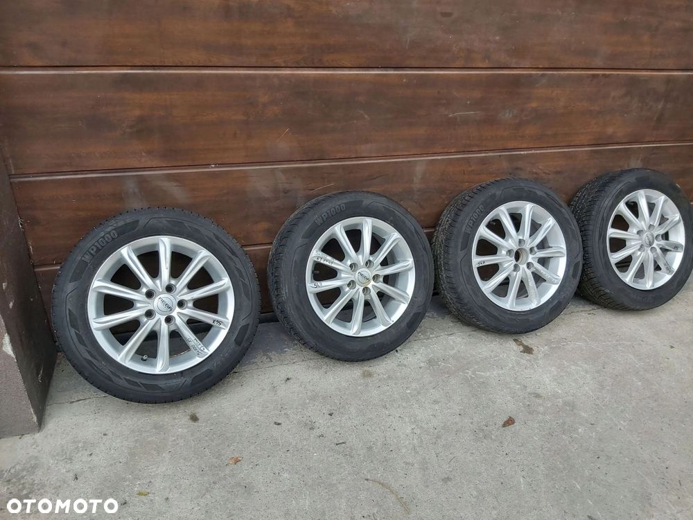 Alufelgi 15 5x100 opony zimowe 196/60R15 zimowe zima Toyota Seat Golf Audi - 12