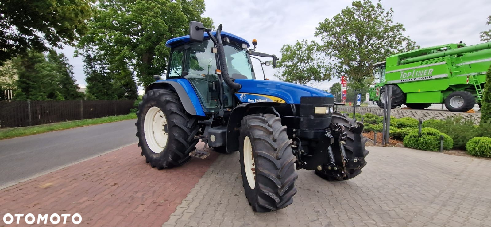 New Holland TM140 Import Oryginał Pierwszy właściciel Tuz Perfekcyjnie zadbany - 5