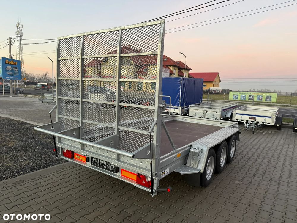Niewiadów KOPARKA 3500kg pod minikoparki laweta przyczepa 3 osiowa - 9