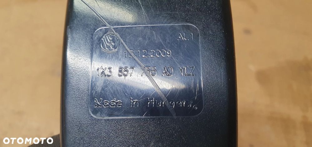 Zapinka pasa lewy przód przednia lewa kierowcy VW Passat B6 1K3857755AD - 6