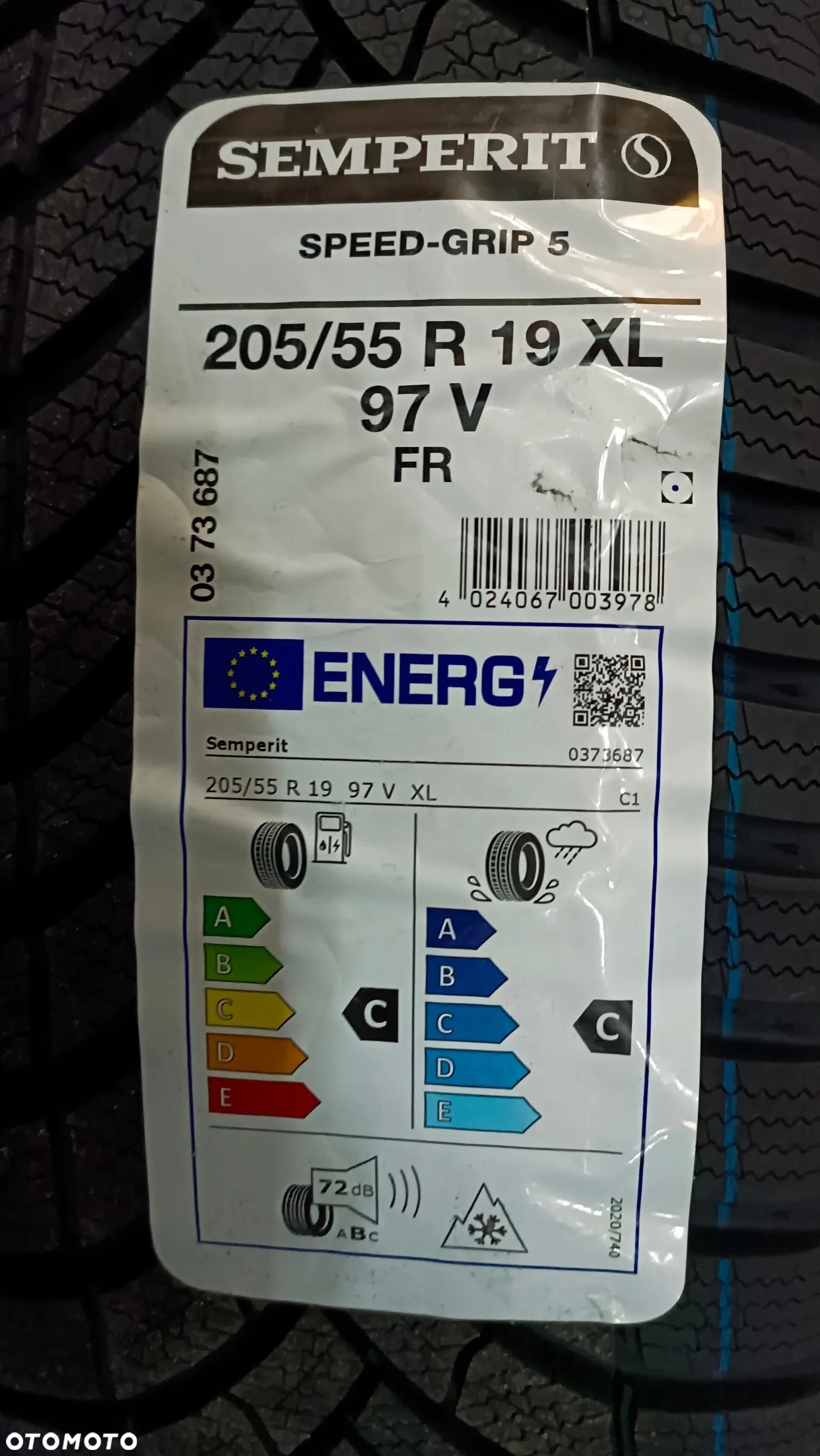 4x Opona Zimowa Semperit 205/55R19 - 2