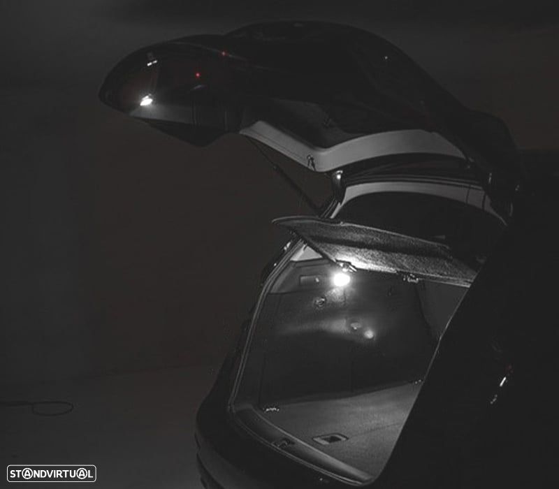 KIT COMPLETO 19 LAMPADAS LED INTERIOR PARA AUDI Q7 4L SPORT 05-14 - 4