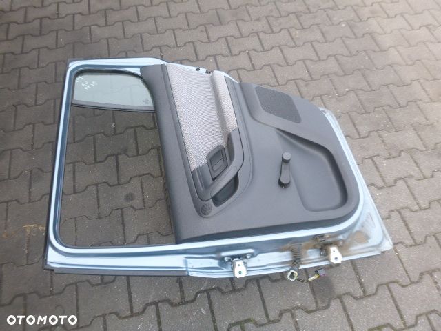DRZWI PRAWY TYŁ PRAWE TYLNE SKODA FABIA II HB KOMPLETNE KOLOR 9154 07- - 19
