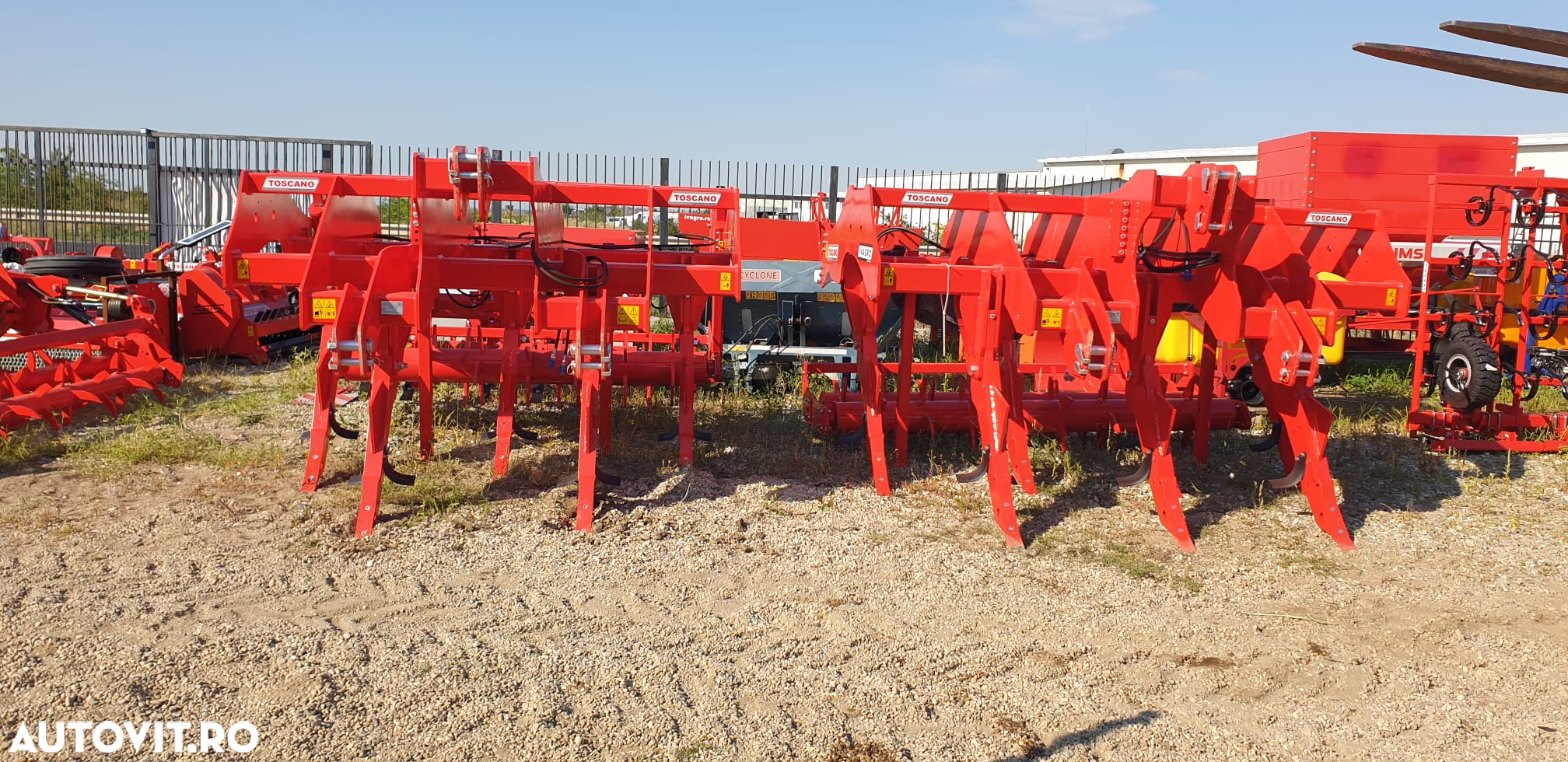 Toscano IVAGRO Scarificator 70 cm adancime , 5 - 7 ancore - 11