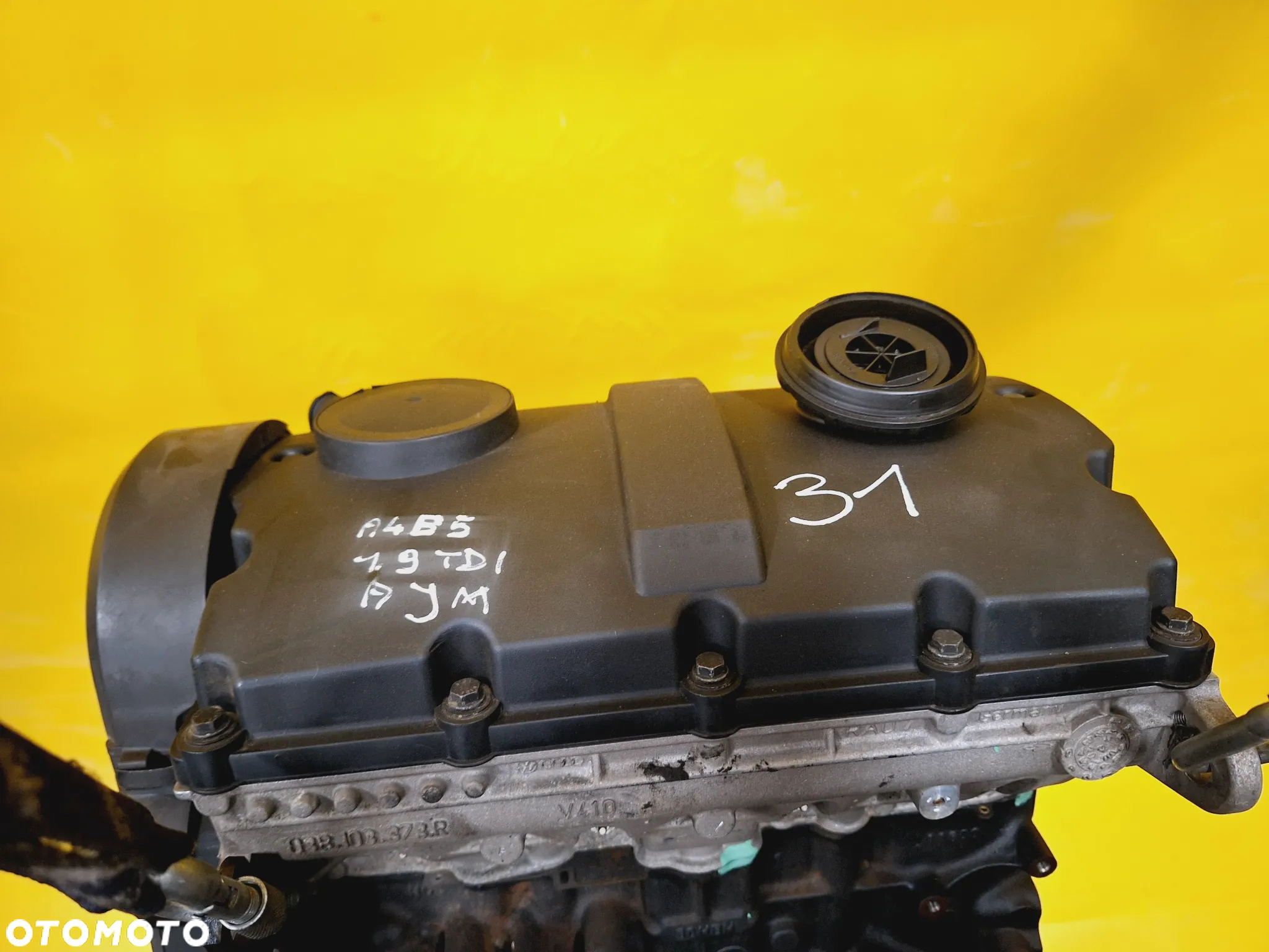 SILNIK AUDI A4 B5 1.9 TDI KOD SILNIKA: AJM NR31 - 4