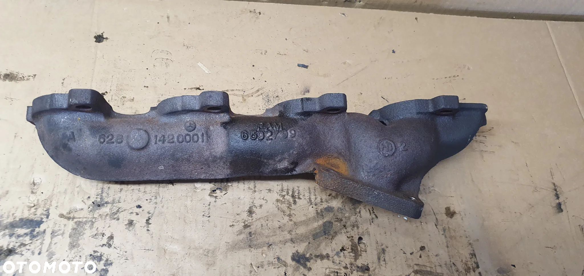 Kolektor wydechowy Mercedes ML W163 4.0 CDI 6281420001 - 1