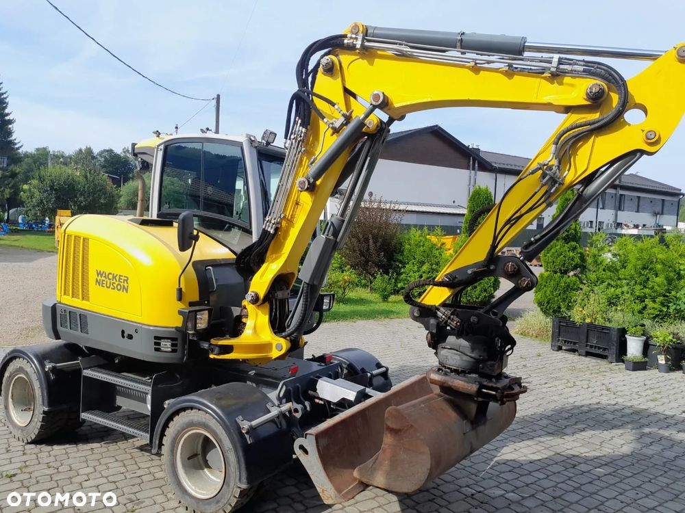Wacker Neuson EW65 2018r 3062mtg. 8 ton głowica obrotowa ze szczypcami, KLIMA - 19
