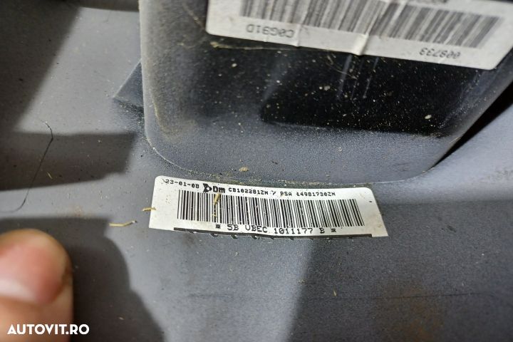 Airbag pasager 14981730ZN Fiat Scudo 2 [2007 - 2016] Minivan 2.0 Mult - 5