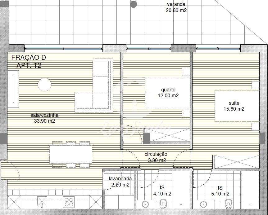 Apartamento com jardim em Barcelos - Grande imagem: 4/27