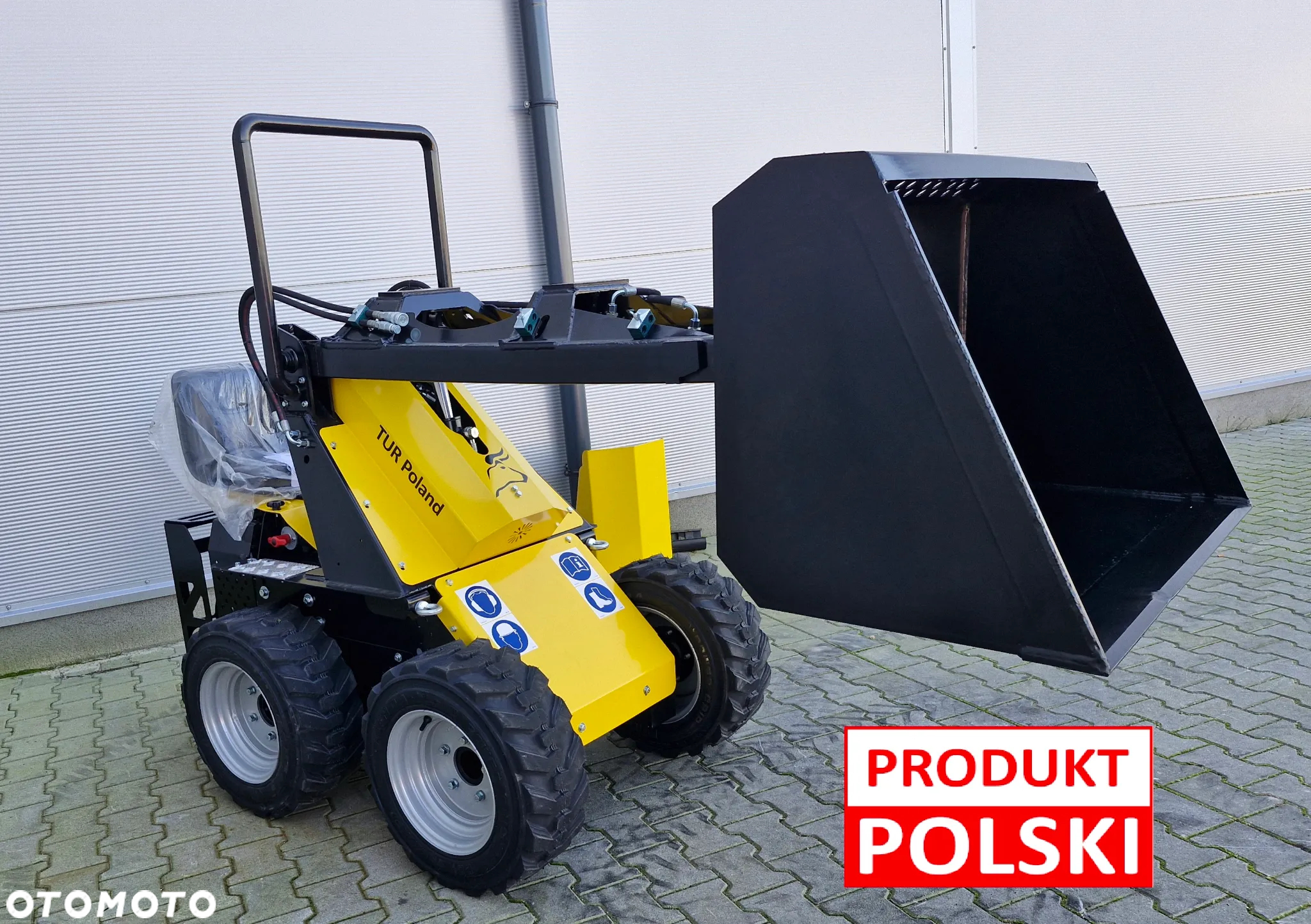Inny TUR N525 Mini ładowarka Miniładowarka mini-ładowarka Polska produkcja skid steer - 3
