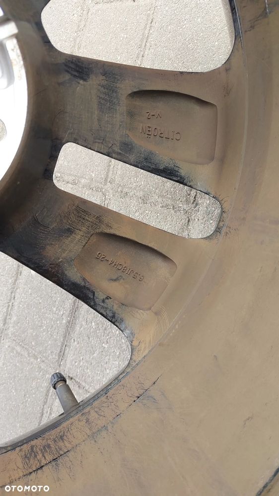 Felga aluminiowa Citroen OE 9833485080 CITROEN C4 3 III 6.5" x 18" 4x100 et26 - 5