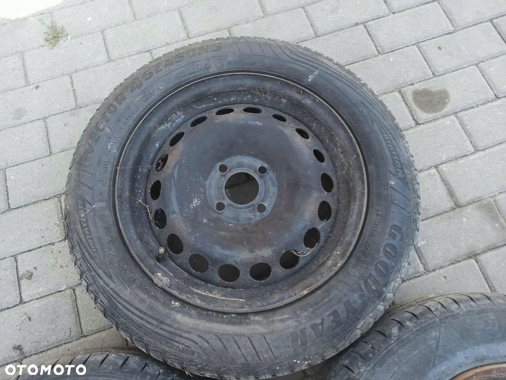 RENAULT CLIO IV KOŁA FELGI STALOWE 3 SZTUKI - 4