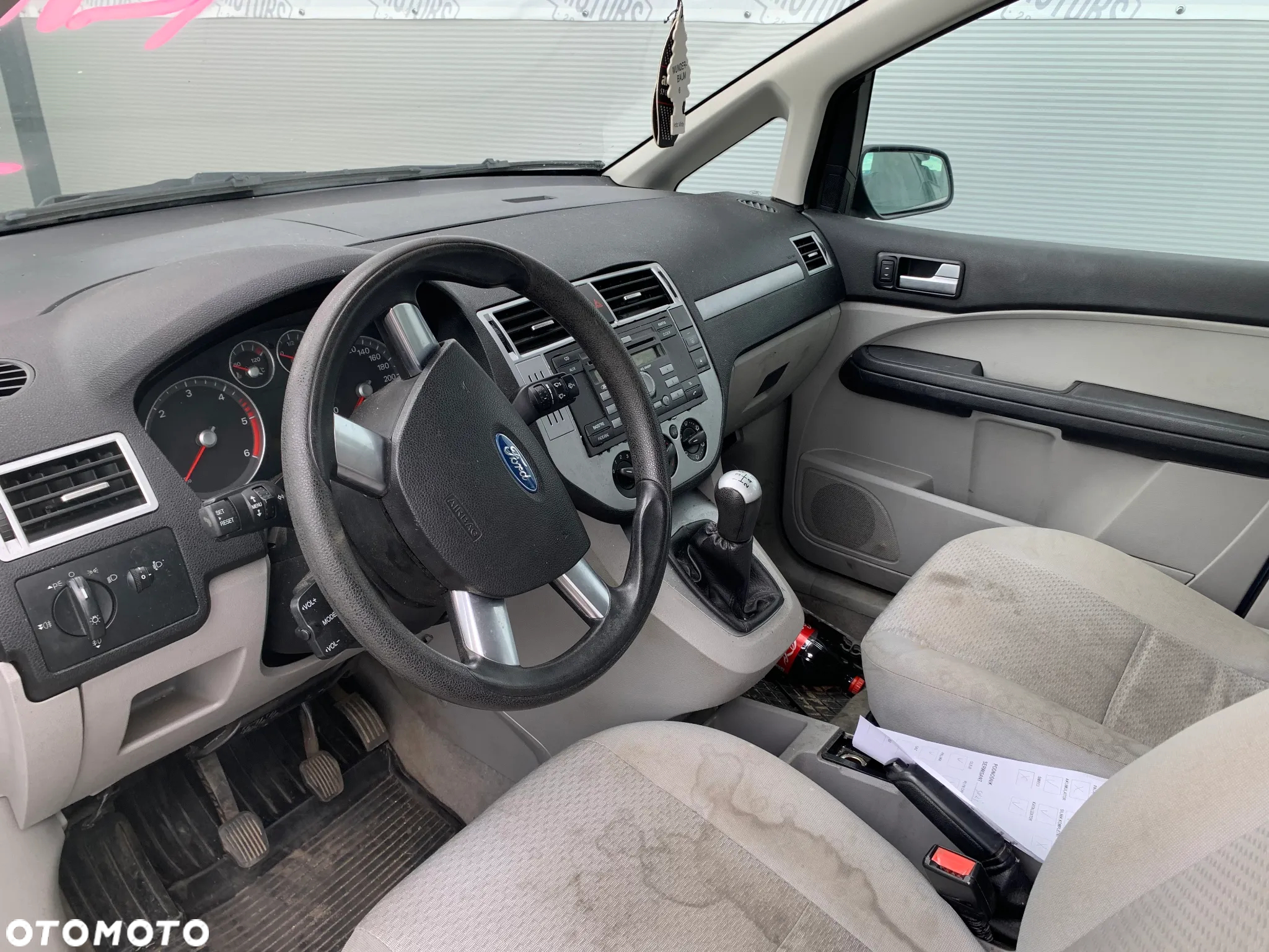 FORD C MAX 2006 *SAMOCHÓD NA CZĘŚCI* 1226 MASKA LAMPA DRZWI LUSTERKO ZDERZAK GRILL BŁOTNIK KLAPA BELKA PRAWE LEWE PRZÓD TYŁ - 5
