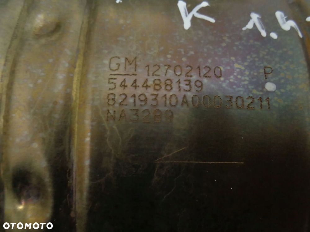 opel astra k v lift 1.4t katalizator / fap / dpf 12702120 - 6