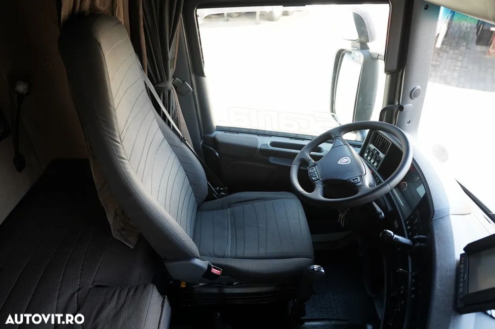 Scania R 360 / 4x2 / SISTEM CÂRLIG (HOOKLIFT) / HIAB XP20S51 / CAPACITATE MAXIMĂ: 20 T / CUTIE MANUALĂ / - 26
