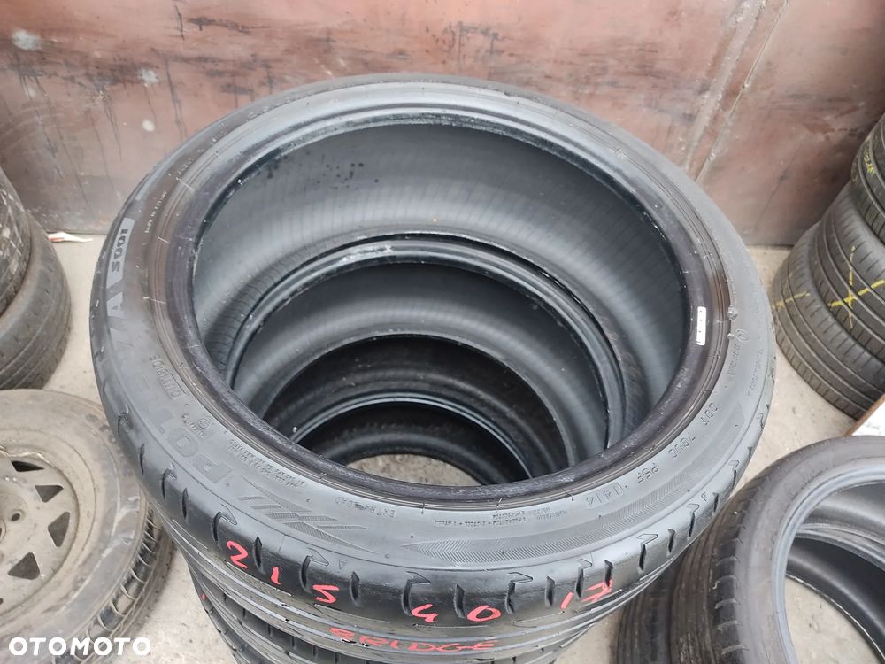 215/40R17 87W OPONY Letnie Lato BRIDGESTONE POTENZA S001 5mm DUNLOP Sport MAXX RT Legnica ALU-RAD 5-6mm 215/40 - 5