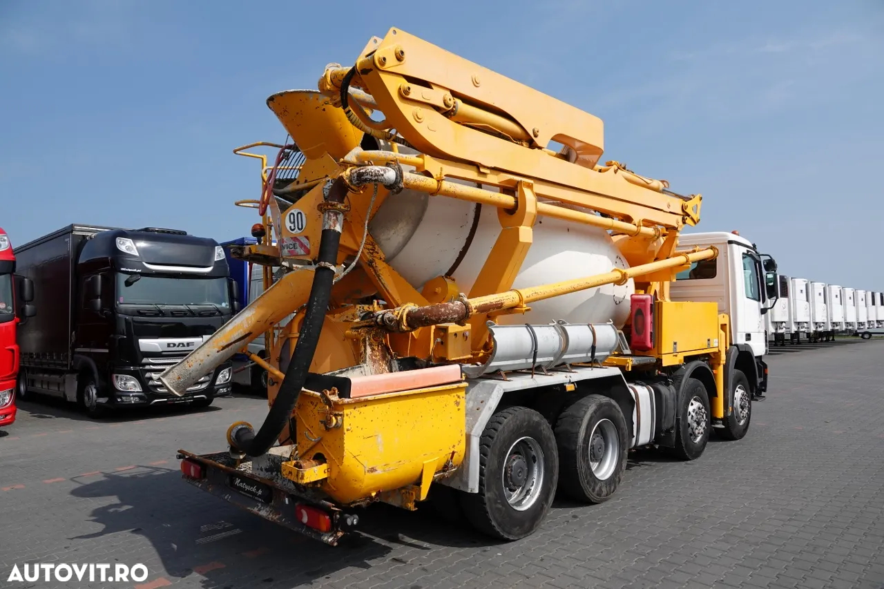 Mercedes-Benz ACTROS 3241 / CAMION POMPĂ / BETONĂ + POMPĂ PUTZMEISTER 21 METRI / RADIO CONTROL - 7