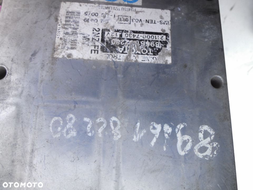 STEROWNIK 89661-52280 211000-7430 TOYOTA YARIS VERSO - 2